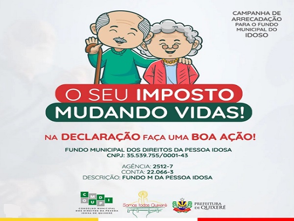 O seu imposto mudando vidas!