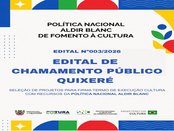 EDITAL DE CHAMAMENTO PÚBLICO Nº 003-2026